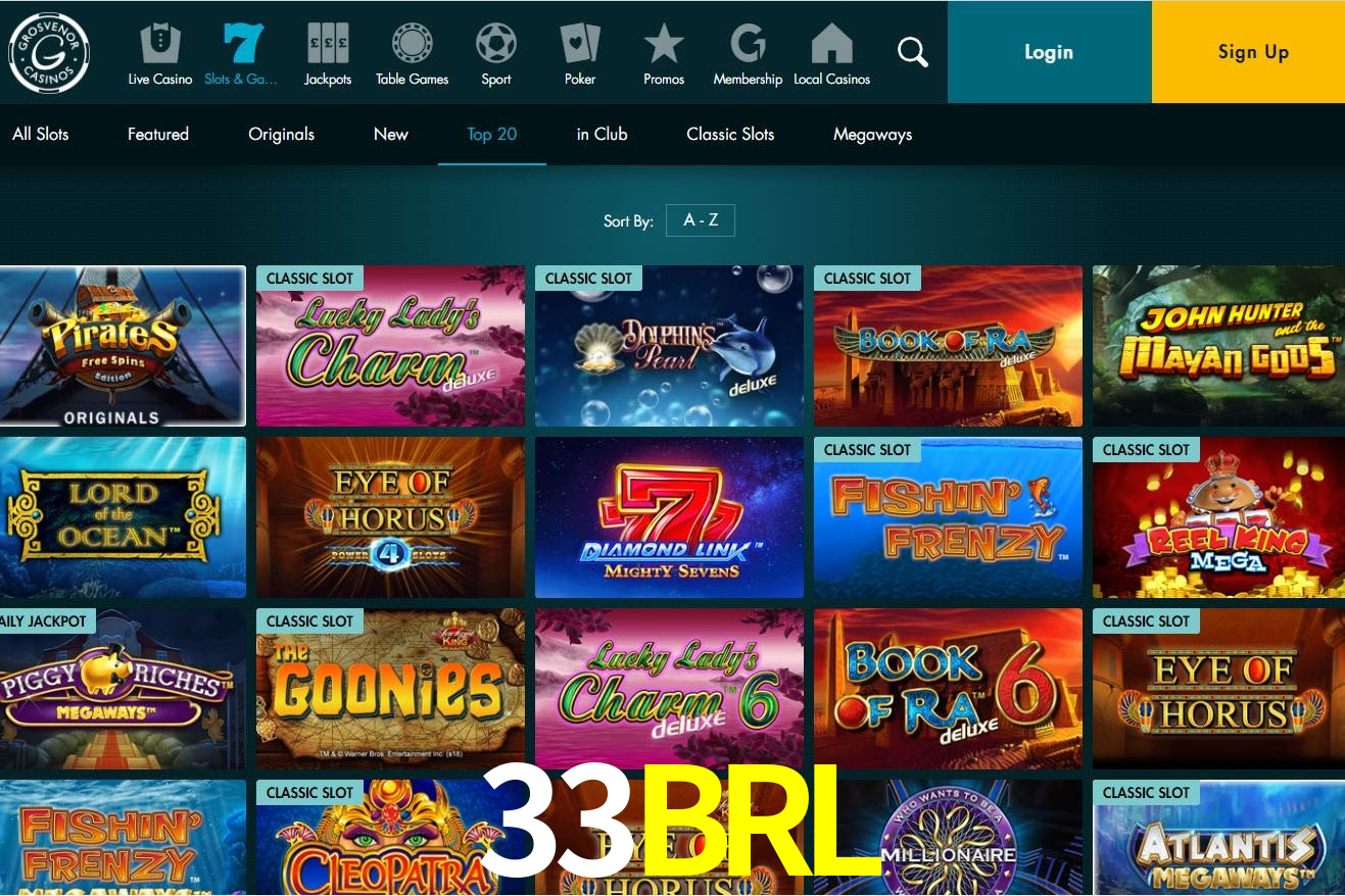 Casino Online 33BRL | Os Melhores Slots no Brasil